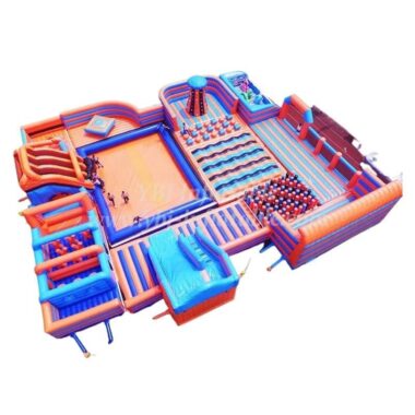 H3-1320  Inflatable Funcity  jumping bouncy Obstacle inflatable  playground