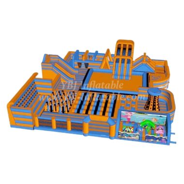 H3-1321  Inflatable Funcity  jumping bouncy Obstacle inflatable  playground