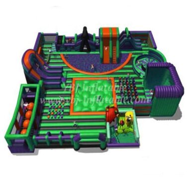 H3-1323 Inflatable Funcity  jumping bouncy Obstacle inflatable  playground