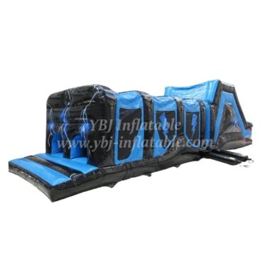 H5-3302 Bounce House Double Competition Inflatable Obstacle