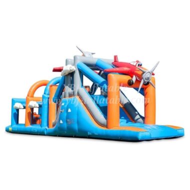 H5-3305 Bounce house inflatable obstacle for adults