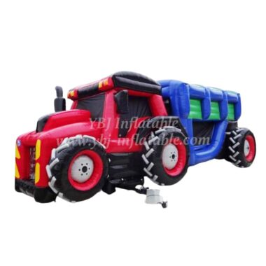 H5-3309 Truck Bounce house inflatable obstacle