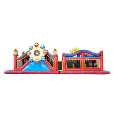 H5-3313 shark amusement park Bounce house obstacle course