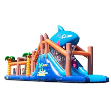 H5-3314 amusement park Bounce house obstacle course
