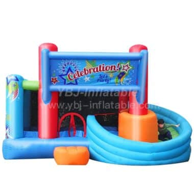 H1-0205 Celebration_Bounce_House_and_Tower_Slide