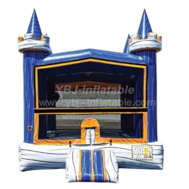 H1-1202 Blue inflatable bouncing castle