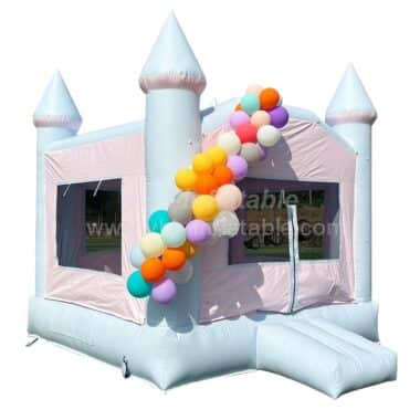 H1-1207 Commercial Pastel Foam Bounce House