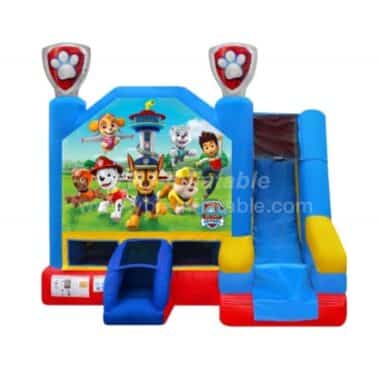 H1-2202 Barking team theme inflatable combos