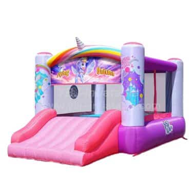 H1-2204 bounce house and slide combo
