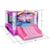 H1-2204 bounce house and slide combo - Image 3