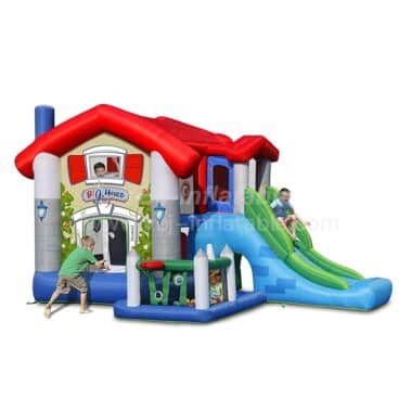H1-2205 bounce house slide combo