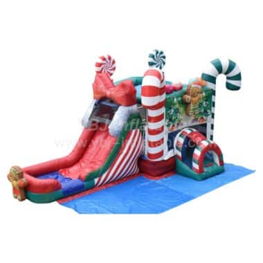 H1-2206 Candyland Bounce House Combo