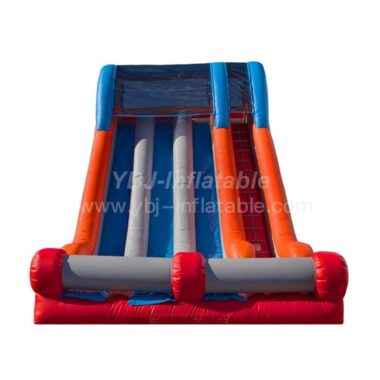 H2-1213 Red Double Lane Inflatable Slide