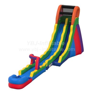 H2-2309 Inflatable water slides at a water park