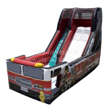 H3-2304 Fire Truck Inflatable Slide