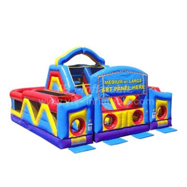 H4-3204 Challenge run inflatable obstacle