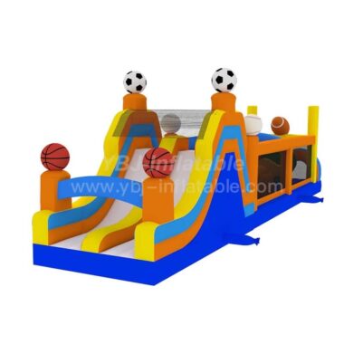 H4-3213 Inflatable Sports Obstacle Course