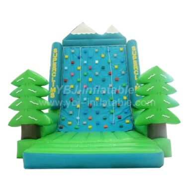 H5-1201 Green Tree Rock Climbing Wall Inflatable