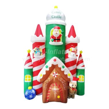 H7-2202 christmas blow up arch