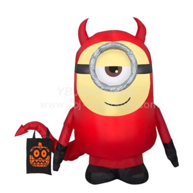 H7-3206 Custom Halloween minions cartoon models