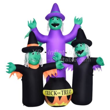 H7-3217 Inflatable witch model