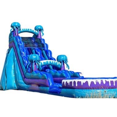 H2-2114 Blue Jellyfish Arch water slide