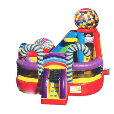 H1-2102 Candyland Inflatable Bounce