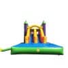 H1-2105 Castle theme inflatable bouncer with swimming pool - Image 2