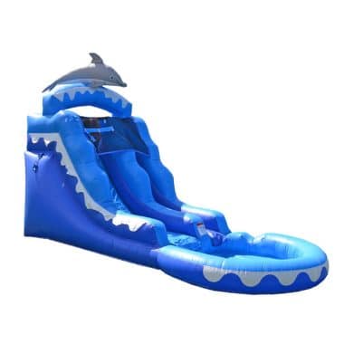 H1-2106 Children's dolphin inflatable jumping house