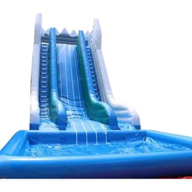 H3-2007 Commercial giant double staircase inflatable water slide