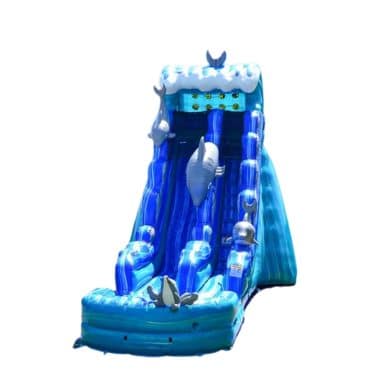 H3-2008 Commercial giant wave inflatable water slide