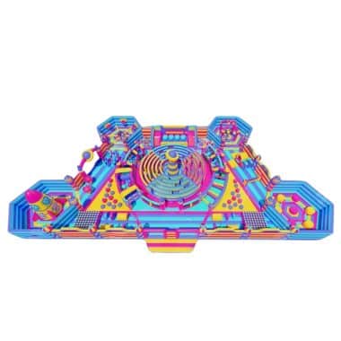 H3-0106 Customized Inflatable Sports Playground Themed Indoor Inflatable Park