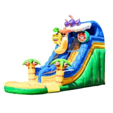 H2-2128 Cute fruit theme inflatable water slide