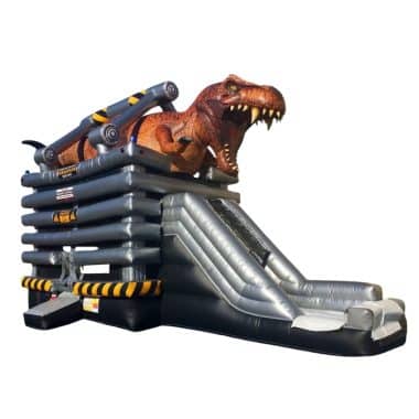 H1-2116 Dinosaur themed inflatable bounce house