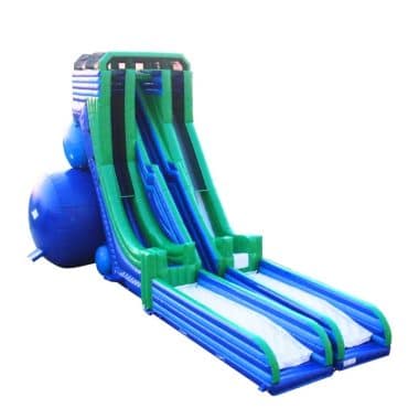 H3-2014 Double inflatable vertical giant water slide