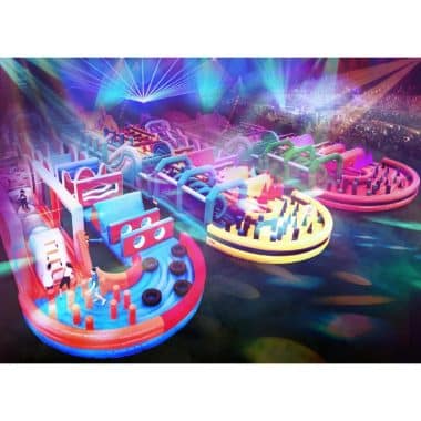 H3-0107 Entertainment giant commercial inflatable theme park