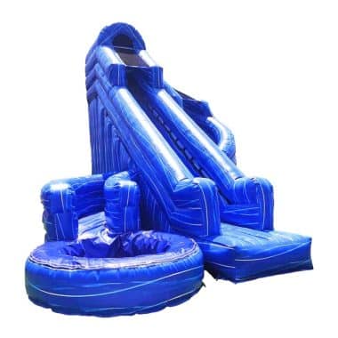 H2-2130 Family version Mini inflatable water slide with pool