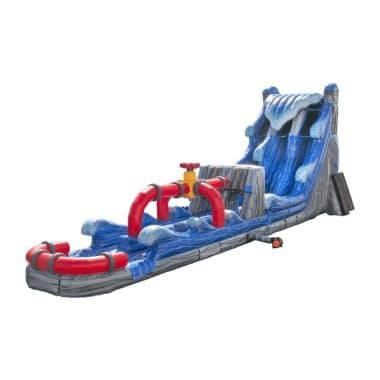 H3-2015 Fire themed giant water slide
