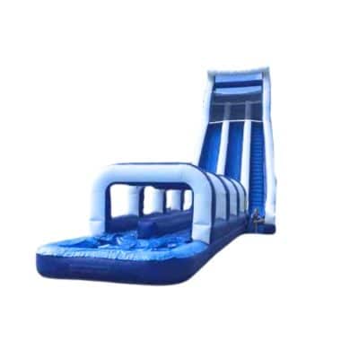 H2-2132 Giant blue surf inflatable water slide