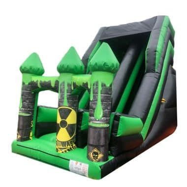 H2-1018 Giant green castle slide