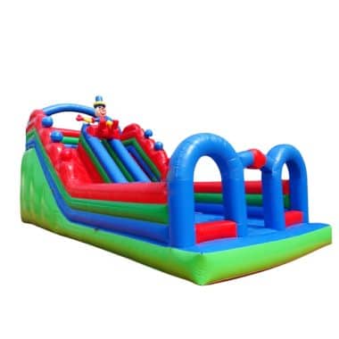 H2-1021 Hot clown theme commercial inflatable dry slide