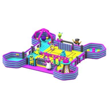 H3-0112 Huge inflatable theme park for children and adults