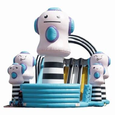 H3-0118 Inflatable Castle Amusement Park Rides Kiddie Rides