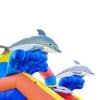 H2-2148 Mini dolphin style inflatable water slide - Image 4