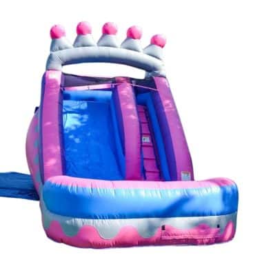 H2-2149 Mini inflatable water slide for home