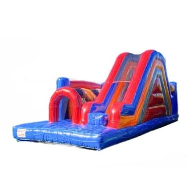 H1-2132 Obstacle challenge themed inflatable bounce house