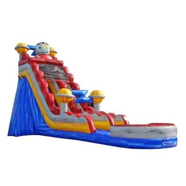 H2-2157 Planet themed inflatable water slide