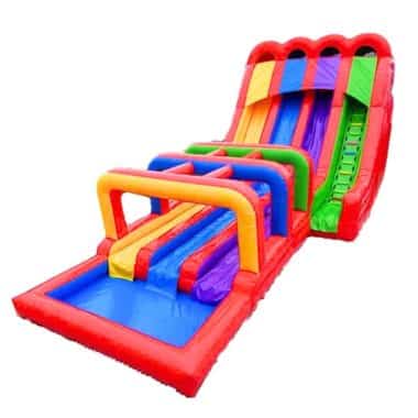 H2-2160 Rainbow slide Inflatable water slide