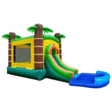 H1-2144 Tropical Amazon themed inflatable bouncer