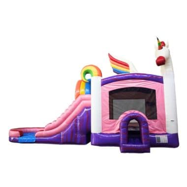 H1-2146 Unicorn themed inflatable bouncing pool